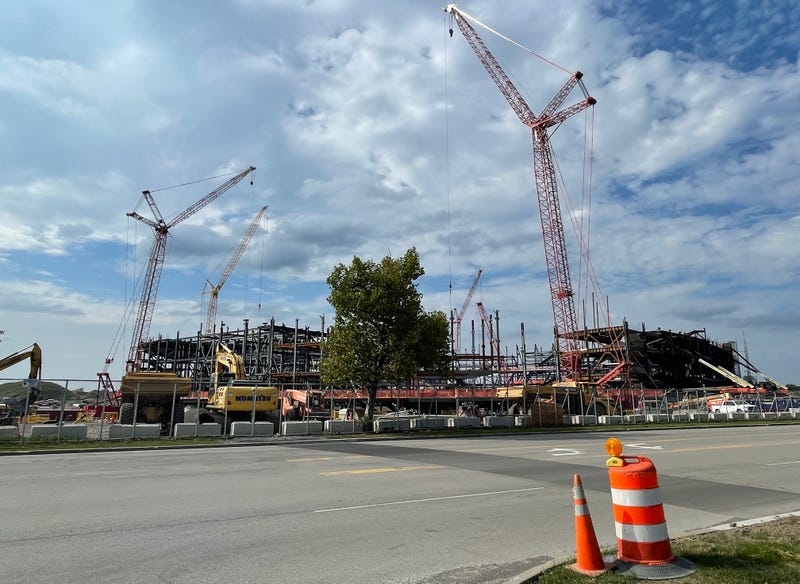Highmark Stadium construction
