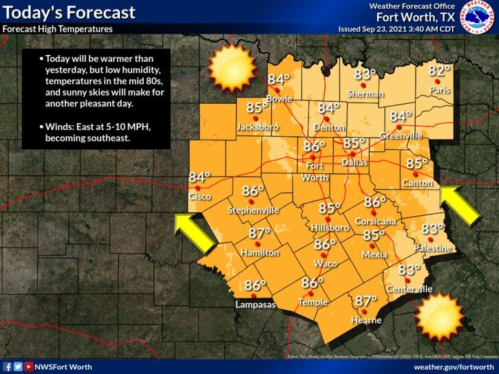 Weather - September 23, 2021