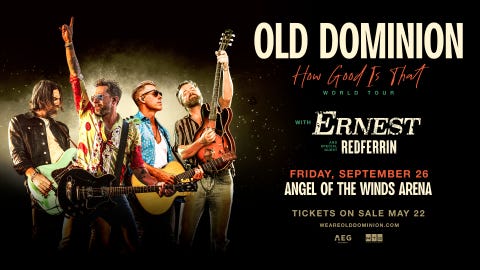 Old Dominion at Angel of the Winds Arena