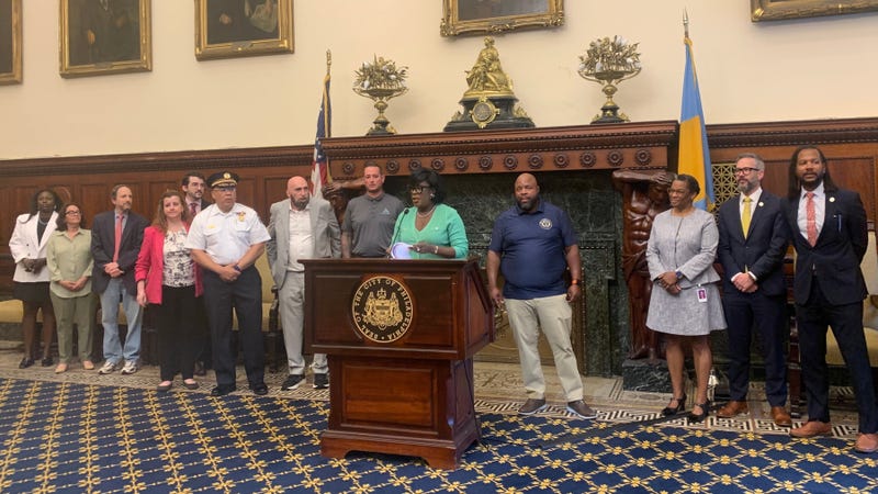 Mayor Cherelle Parker said Wednesday she stands by her decision to call workers back to the office.