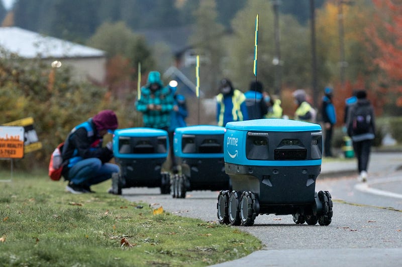 6-wheeled prime bots in Everett, WA.