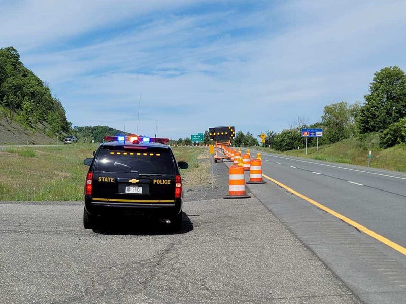 New York State Trooper's vehicle