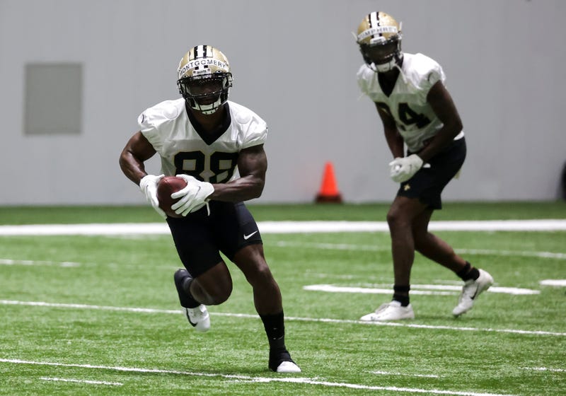 Ty Montgomery and Lil'Jordan Humphrey