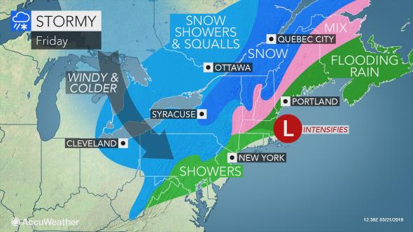 Noreaster Friday