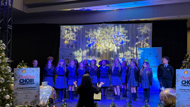 Notre Dame De Lourdes School, B101's 2025 Christmas Choir Competition K-8 Division Champions Open for the Philly Pops: A Philly Holiday Spectacular