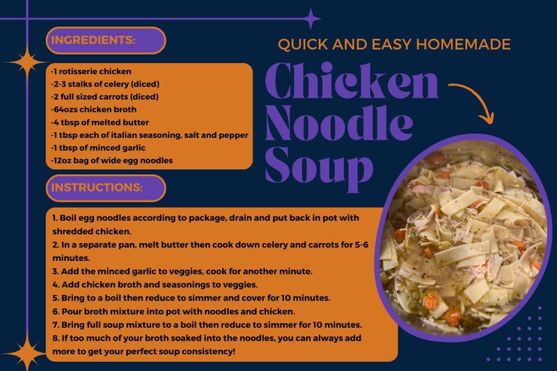 Quick and Easy Chicken Noodle Soup recipe
