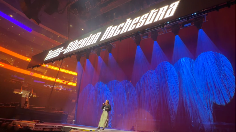 B101 2025 Christmas Choir Competition Winners Recognized at Trans-Siberian Orchestra at Xfinity Mobile Arena