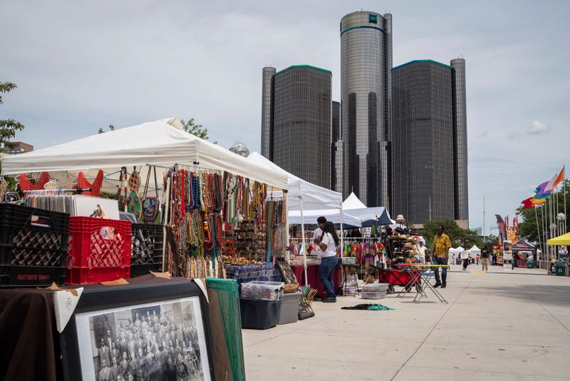 African World Festival at Hart Plaza in Detroit