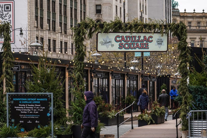 Cadillac Square in Detroit