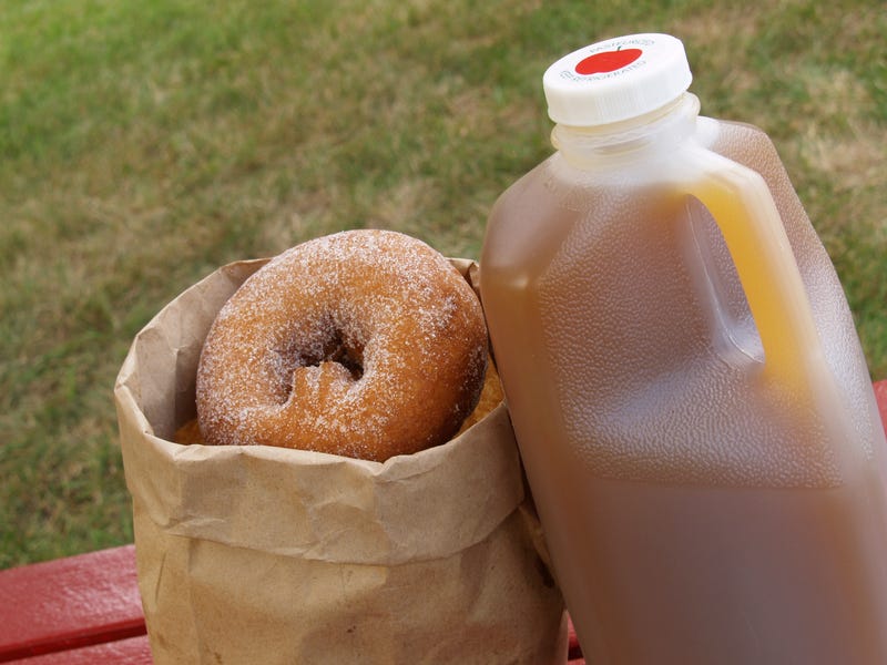 Donuts and cider