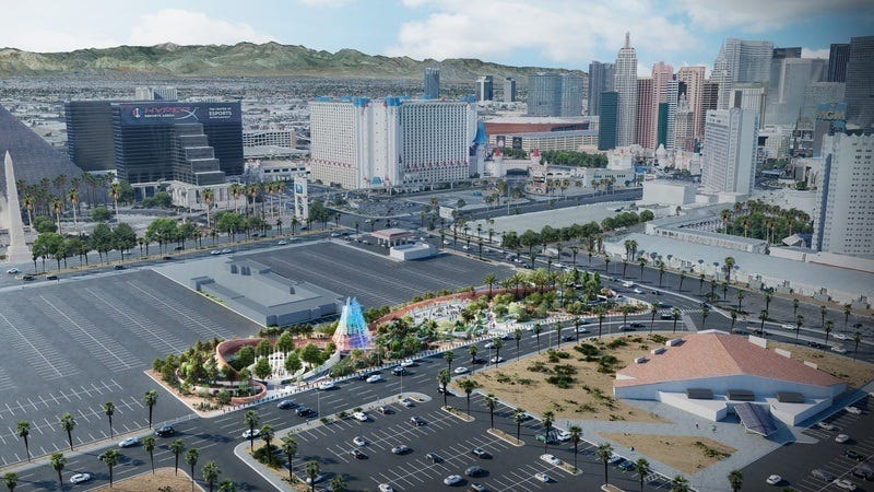 Artist rendering of a Memorial dedicated to the victims of the 1-October shooting
