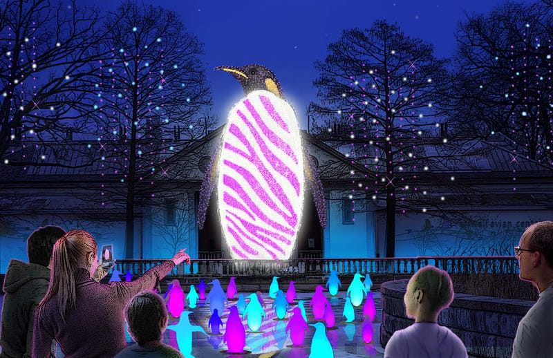 Luminature at the Philadelphia Zoo.