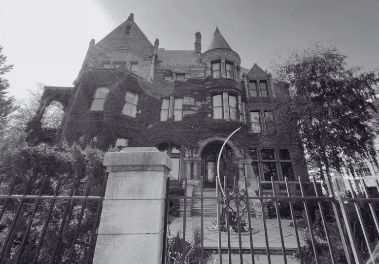 The Whitney mansion in Detroit