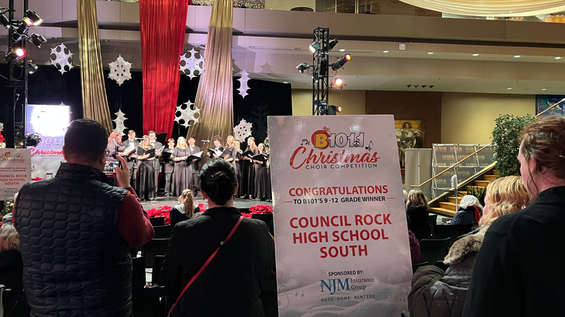 9-12 Christmas Choir Champions Council Rock High School South Performs at the Kimmel Center