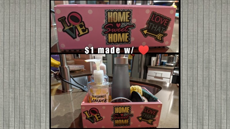 $1 total made with Love