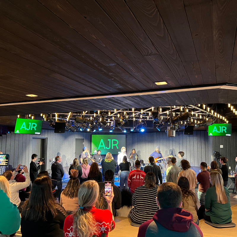 AJR's Visit at 96.5 TDY's Artist Lounge