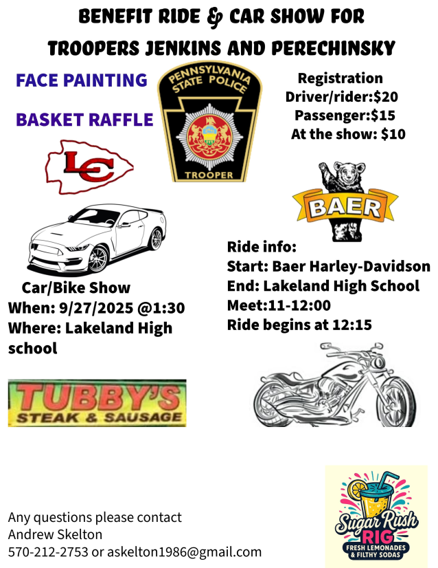 Benefit Ride & Car Show