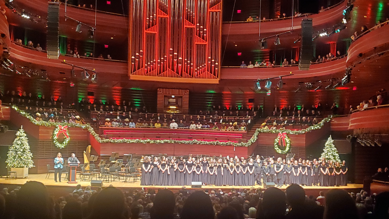 Clearview Regional Middle School Performing Live at the Kimmel Center
