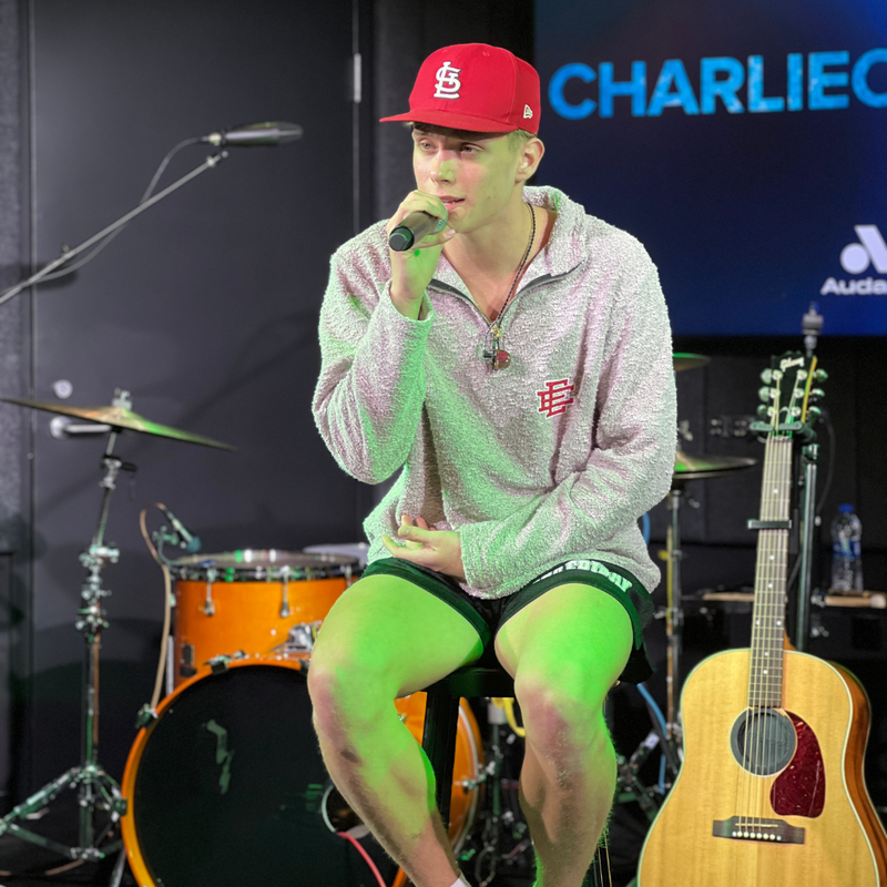 charlieonnafriday’s visit at 96.5 TDY's Artist Lounge