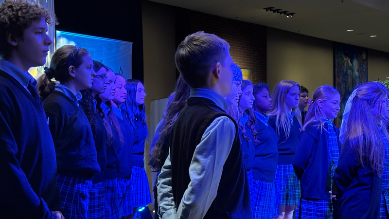 Notre Dame De Lourdes School, B101's 2025 Christmas Choir Competition K-8 Division Champions Open for the Philly Pops: A Philly Holiday Spectacular