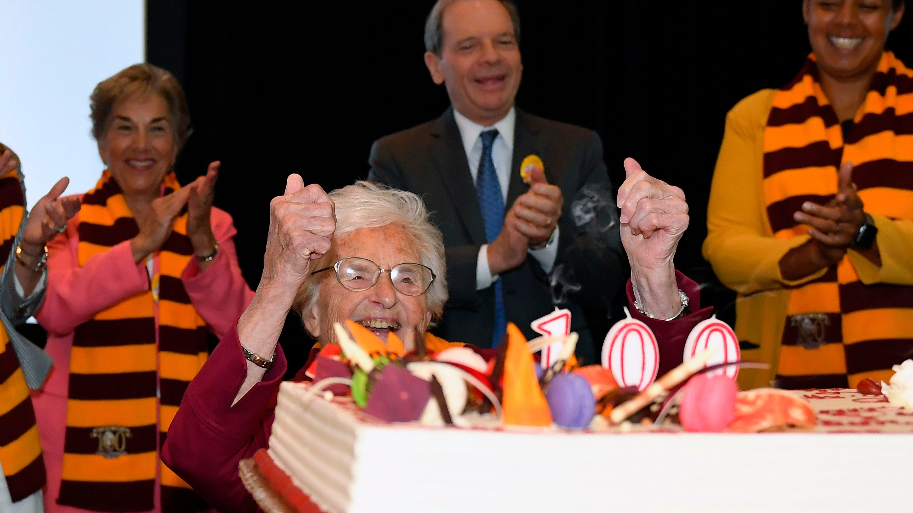 Sister Jean Turns 100, Tells Loyola Crowd: Spread Joy Every Day