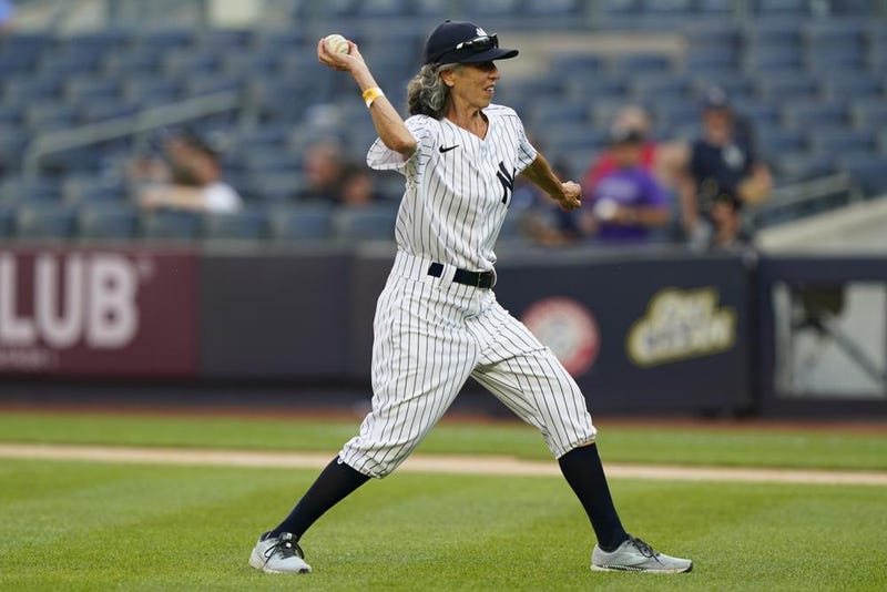She’s up! Bat girl 60 years in making reaches Yankee Stadium