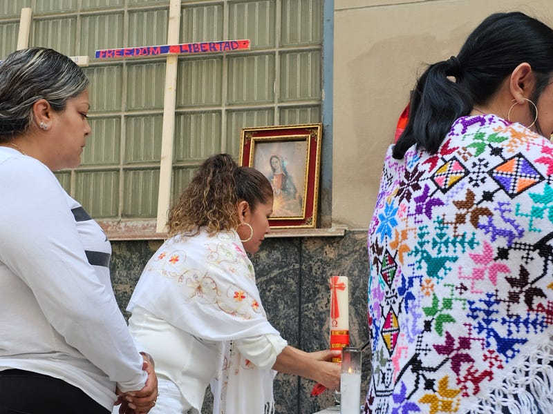 Chicago faith leaders pray that federal immigration enforcers, will use their own discretion, no matter who is president.