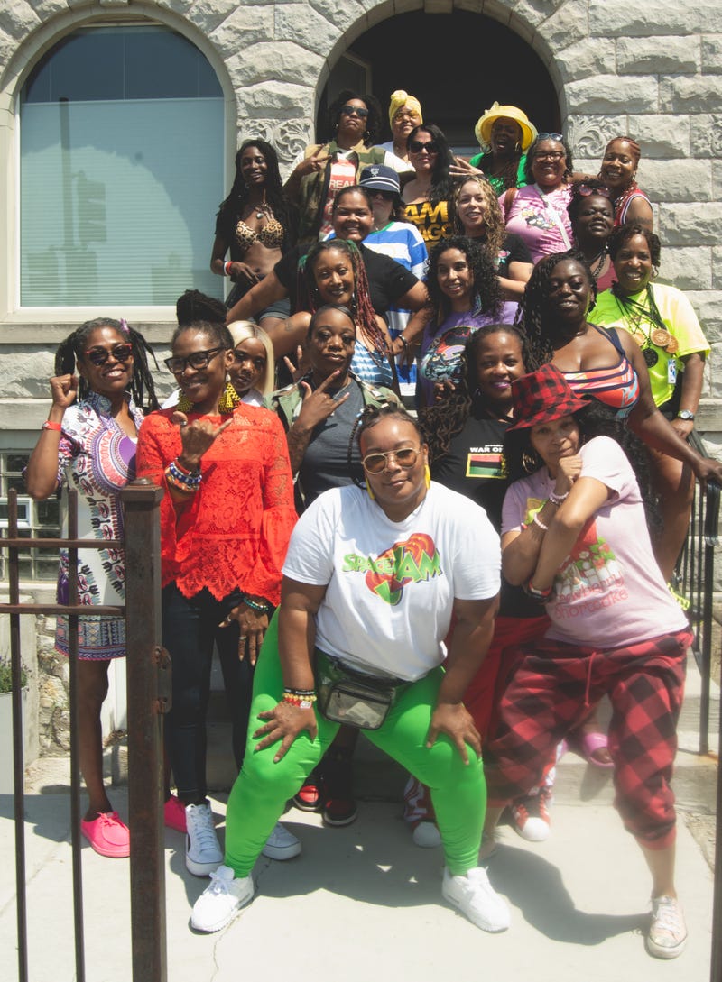 Women in Hip-Hop shot featuring emcees, graffiti artists, B-girls and DJs as part of photographer Ronnie Boykin Jr.'s "Awesome Day in Chicago" photography project. 
