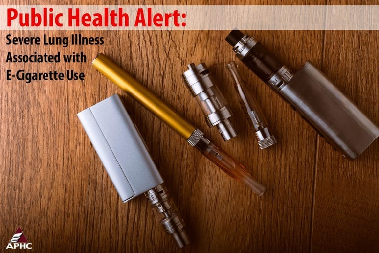 An anti vaping ad being used by the US Army