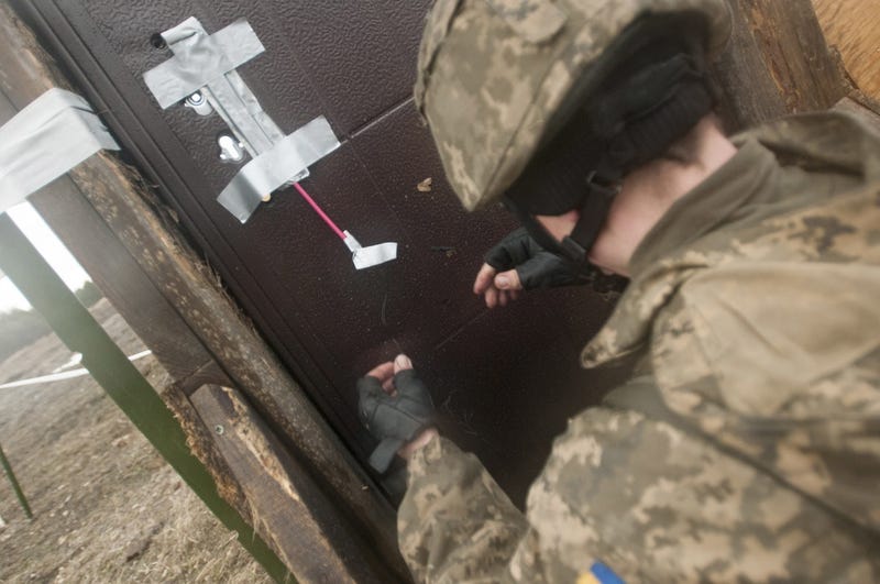 Ukraine military training