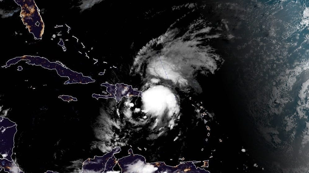 Tropical Storm Isaias Hits Puerto Rico With Wind, Heavy Rain