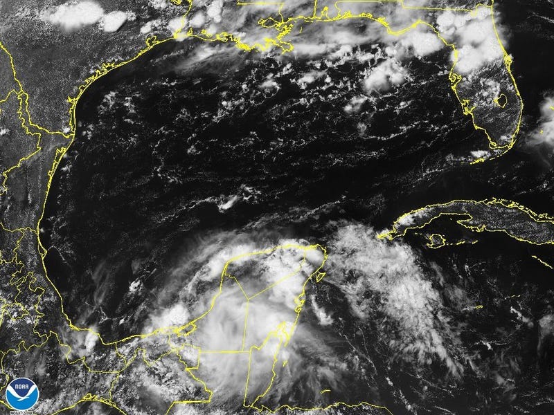 Tropical system keeps moving toward gulf
