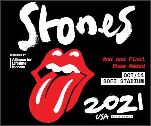 The Rolling Stones at SoFi Stadium 10/14/21