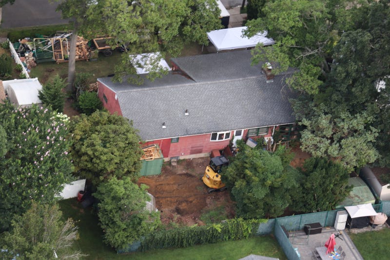 "Nothing of note was taken from the backyard as far as remains," Suffolk County District Attorney Ray Tierney said Tuesday