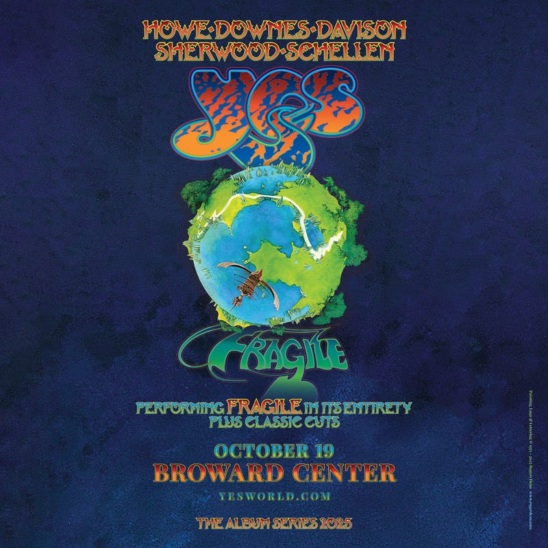 Yes concert flyer
