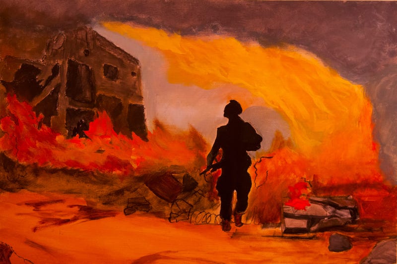 Creative art therapy for PTSD