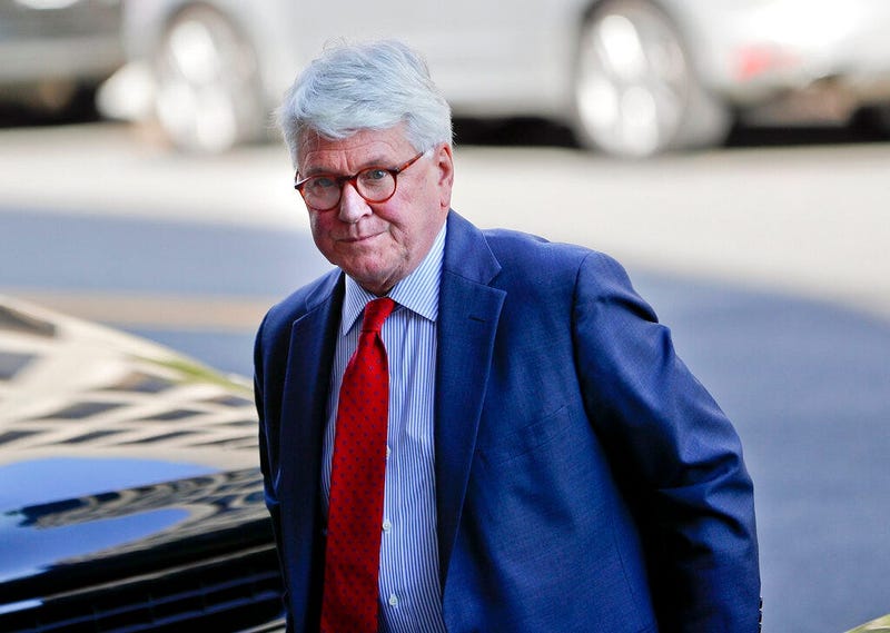 attorney Gregory Craig arrives at U.S. District Court in Washington