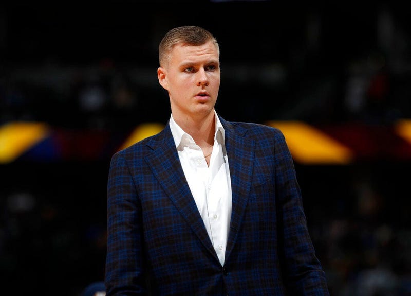 Dallas Mavericks forward Kristaps Porzingis