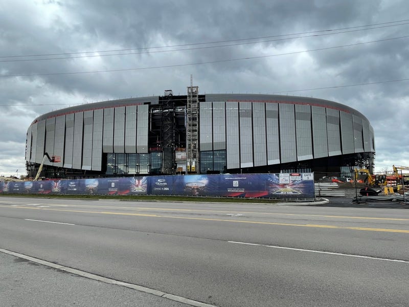 Highmark Stadium construction
