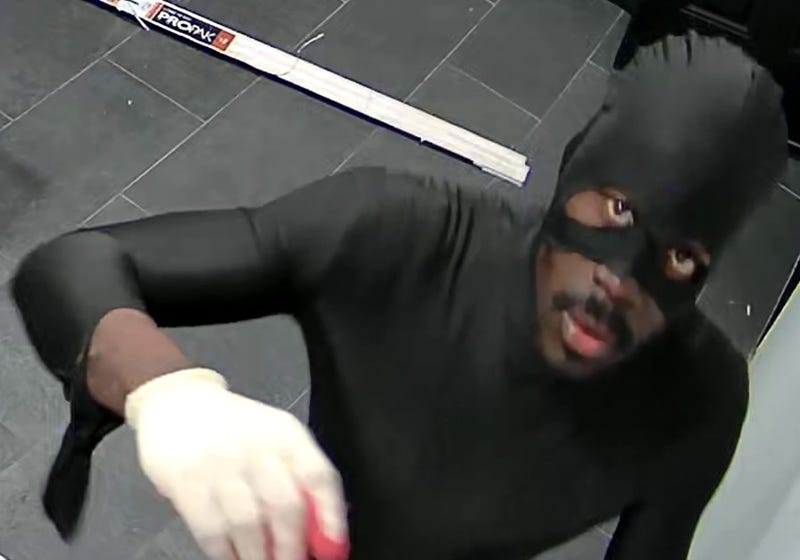 The NYPD released an image of the burglary suspect Monday
