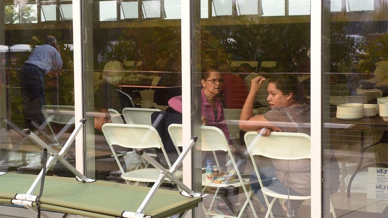 Fire evacuees receive aid and shelter at Napa Valley College