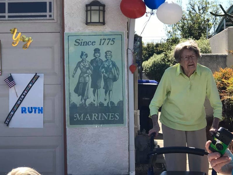 104 year old marine