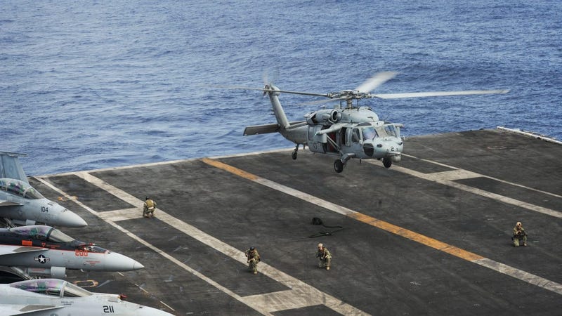 U.S. Navy helicopter was vibrating before crash that killed 5