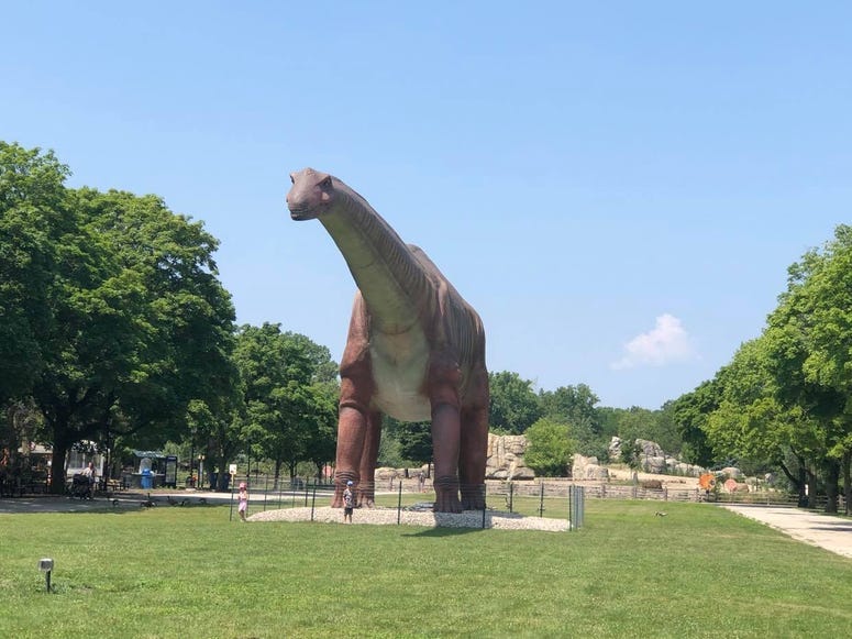 Dinos Everywhere! at Brookfield Zoo