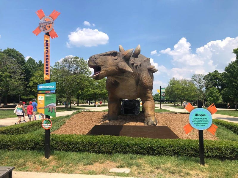 Dinos Everywhere! at Brookfield Zoo