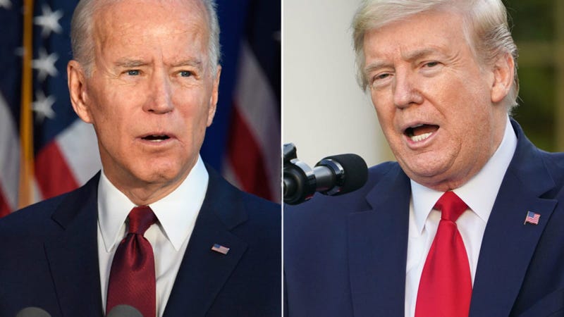 Joe Biden and Donald Trump
