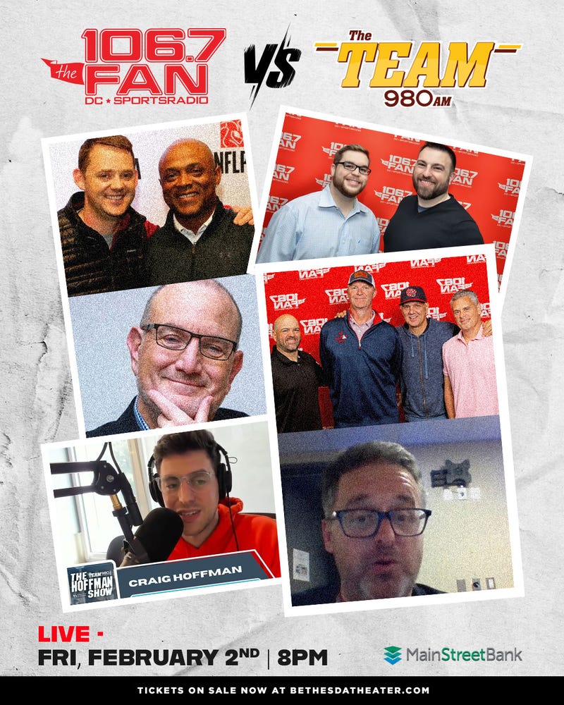 106.7 The Fan vs. Team 980 LIVE!