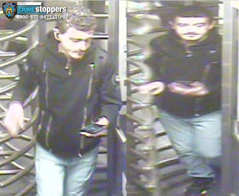 Police are searching for a man who slapped a subway conductor in the face at the Jackson Heights–Roosevelt Avenue/74th Street station on May 1