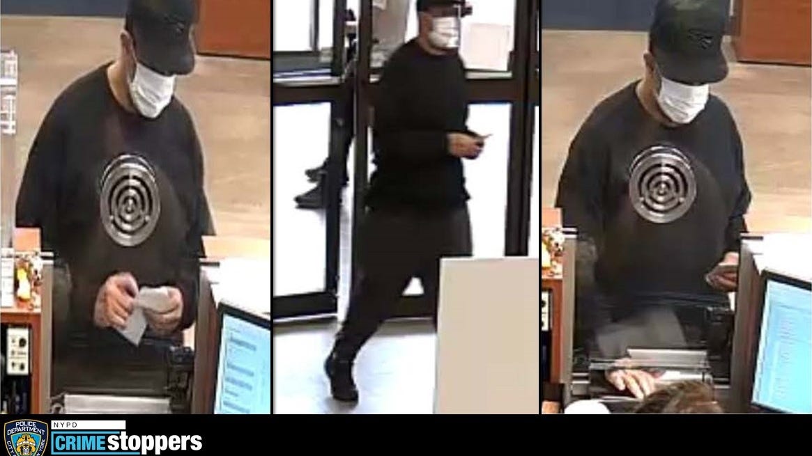 Suspect sought in $1,220 Queens Capital One Bank robbery