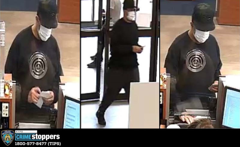 Bank robbery suspect